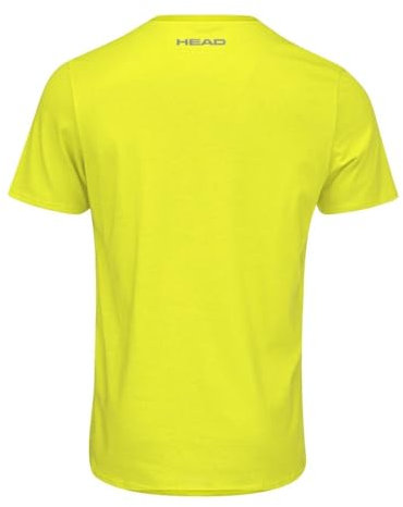 HEAD CLUB BASIC T-Shirt Herren, gelb, M