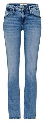 Cross Jeans Damen Jeans Rose - Regular Fit - Blau - Mid Blue W28-W38 Stretch