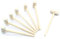 Litoexpe 12pcs Mini Wooden Hammers Mallets for Seafood, Shellfish, Chocolate, Kids Toys (Wood)