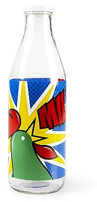 Excelsa Kellogg'S Bouteille Lait, 1 Litre, Verre