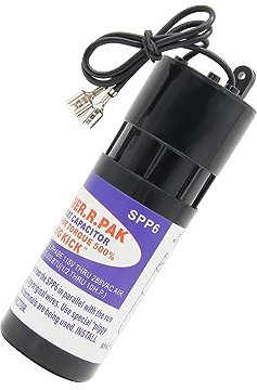 SPP6 Hard Start Kondensator Supco Super Boost Kit (1/2 bis 10 H.P.) Einstellung für Klimaanlage, erhöht das Startmoment des Kompressors 500% AC115V-288V von 4000 BTU Fenstereinheiten auf 120.000