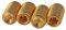 SEIDER Messing-Cup-Spitze-Gewindestift, Sechskant-Kupfer-Innensechskant-Satz, kopfloser Bolzen M2 M2. 5M3 M4 M5 M6 M8 M10 M12(5mm(10pcs),M12)