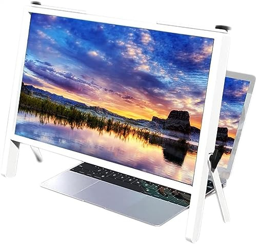 WWFAN Grande Lente d'Ingrandimento dello Schermo del Computer Portatile, Schermo del Computer HD Amplificatore dello Schermo Espansioni dello Schermo Lente d'Ingrandimento 3D Portatile