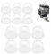CATELL 12 Stück Kraftstoffpumpe Vergaser Primerkolben Kraftstoffpumpe Pump Bulb 22mm 19mm Zündkapsel Primer Pumpenkappe Primer Birne Pumpe Zündkapsel für Kettensäge Trimmer Freischneider