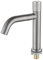 HomeLava 360° Drehbar Kaltwasserarmatur mit Knopfschalter, Einfaches Design Kaltwasserhahn Waschbeckenarmatur mit Auslauf Höhe 85 mm für Gäste WC, Badezimmer