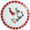 MERRYHAPY 1pezzi Vassoio Natalizio Design Santa Per Dessert e Snack Decorativo Per e Dolci Per e Speciali