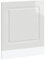 IKAYAA Panel Frontal para Lavavajillas,1.5 cm, Kalmar, Panel Delantero Lavavajillas Cocina, Puerta Lavavajillas, Blanco Brillante 60 x 1.5 x 67 cm