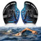 BOOSTEADY Palette per Nuoto Mani, Paddle con Regolabile, Pagaia Accessori da Allenamento Unisex, Blu