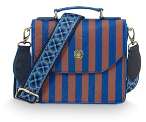 Pip Studio [DL] Frances Cross Body Bag Small Stripe Blue 19x7x17.5cm
