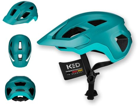 KED Embrace MU-1 Allround Helm Für City Trail Mit Verstellbarem Visier und Insektenschutznetz