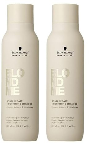 Schwarzkopf DOUBLE BlondMe Bond Repair Brightening Shampoo 300ml