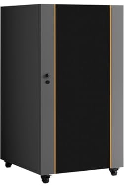 Plattenspieler Regal Mit Rollen, HiFi Regal Audio Rack HiFi Regals, Stilvoller Organizer Stoßdämpfenden for Heimkinoanlagen, Heimkino-System(Gray,103cm/40.5in)