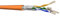 Draka Netzwerkkabel Verlegekabel LAN Kabel 50m Cat 7 S/FTP PiMF LSZH Halogenfrei AWG 23/1 Installationskabel Datenkabel PoE 100% Kupfer UC900 HS23 GHMT PVP Made in EU 10Gbit/s Orange