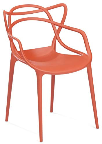 Kartell 586515 Stuhl Masters, rostbraun