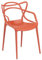 Kartell 586515 Stuhl Masters, rostbraun