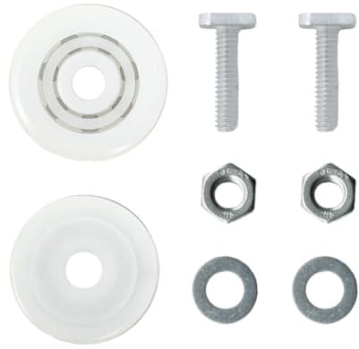 Two Wests & Elliott Greenhouse Door Wheels - 28mm Diameter