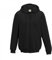Awdis Herren Kapuzenjacke / Kapuzenpullover / Hoodie mit Reißverschluss (5XL) (Schwarz)
