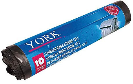 York YWORMOC120L Starke Müllbeutel, 120L, 10 St