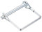 sourcing map Welle quadratischer Verriegelungsstift Kupplungsstifte Anhänger Rasen Bauernhof Wagen Garten 6mm x 55mm