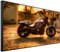 Ecowelle Infrarotheizung mit Bild | 750 Watt | 60x120 cm | Infrarot Heizung| | Made in Germany| e 140 Motorrad Abend
