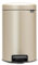 Brabantia Mülleimer, Stahl, Metallic Gold, 12L