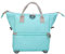 Bolsa, portátil de alta capacidad con nevera pequeña Bolsa de lactancia para bebés, para momias Mujeres Conservación de frutas Almacenamiento de leche materna(Mint green back milk bag)