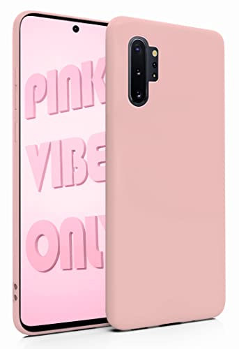 MyGadget Cover per Samsung Galaxy Note 10 Plus - Custodia Protettiva in Silicone Morbido – Case TPU Flessibile - Ultra Protezione Antiurto & Antiscivolo Pink