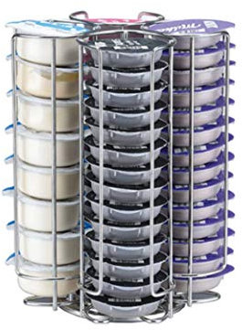 FIND A SPARE Compatible with Tass.imo Coffee Capsule Organizer - Rotating Pod Rack for 52 Coffee Pods Perfect for Tass.imo Brewers Capsule Holder (Tass.imo 52pcs)