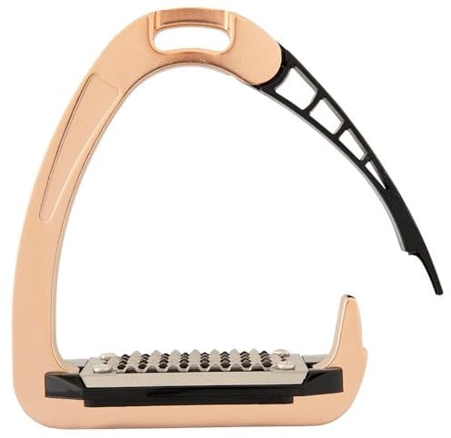 Acavallo - Sicherheits-Steigbügel Arena Alupro Junior, Farbe Rosegold
