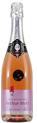 Crémant d'Alsace Rosé Arthur Metz Brut Rosé
