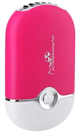 Aussido Mini ventilateur de cils portable rechargeable par USB pour séchage d'extensions de cils