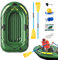 Ruilonghai Canoa Gommone | Kayak da Pesca Gonfiabile Rafting Gonfiabile e Barca da Pesca per Esterni,Set Completo Gommoni con Remi, Pompa, Zattere d'Acqua per Lago, Piscina