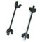 HUOLE Lot de 2 tendeurs à Ressorts Professionnels - pour Tuning - Abaissement - 4 Griffes - Envergure jusqu'à 380 mm - pour Ressorts d'abaissement,Pince pour amortisseurs