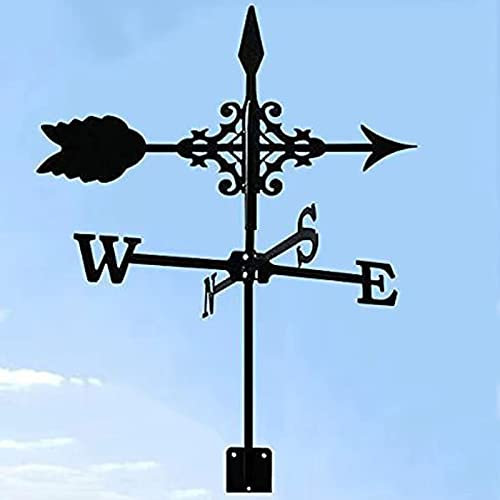 Wetterhahn,Wetterfahne für Gartenhaus,Wetterhahn für Garten,Wetterhahn für das Dach,Deko Wetterhahn,für den Außenbereich,Garten,Dach,Koppel,Dekoration,Wetterfahne