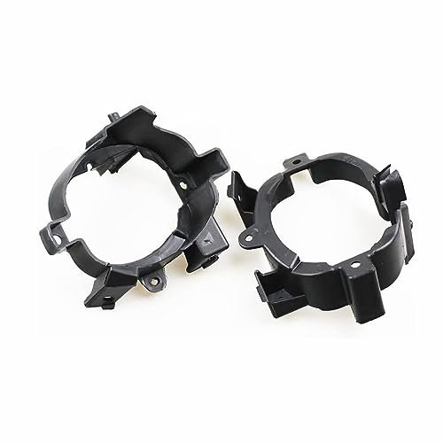 Auto Nebelscheinwerfer Abdeckung für Nissan Qashqai J10 2006-2014,Kühlergrill Abdeckung Chrom Lampe Rahmen Frontstoßstange Gitter Blende Zubehör