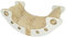 Skyline Kletterbogen mit Kissen Baby Kleinkind Kinder ab 1 Jahr Indoor Klettern Montessori Klettergerüst Holz Wippe Balancewippe Kletterdreieck Kletterwippe Holzwippe Kletterling Holzbogen L Beige