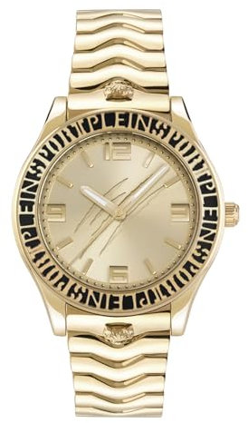 Philipp Plein Damen Uhr Analog Quarz Eclipse PSJEA0524 Edelstahl