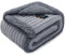 luciphia wasserdichte Hundedecke Waschbar, Haustier Decke für Hund Katzen Welpe, Kuscheldecke Weich Flaushig Sherpa Fleece, Katzendecke Mittelgroße Große für Bett Sofa Couch, Grau（71 * 102cm）