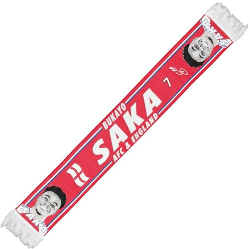 Partisan AFC Schal Saka 24/25 HD, rot, 127 x 19 cm