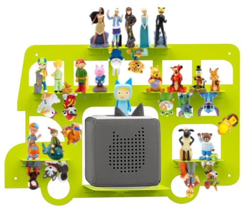 Raweao Magnetic Shelf for Tonies Storage, Perfect for 20-30 Tonies Characters, Ideal for Children's Room