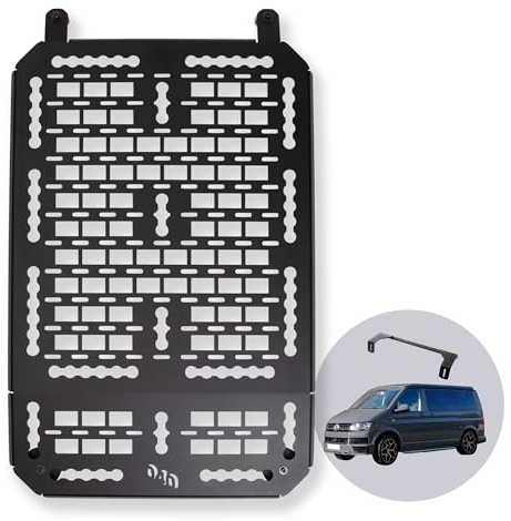 040 Parts Tablero MOLLE para VW T5/T6/T6.1 Transporter o Multivan sin riel C, soporte universal para equipo