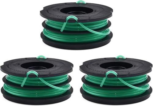 YUETTYY Paquete de 1/3/5 hilos de repuesto para Black & Decker GL701 GL710 GL716 GL720 GL741 accesorio de línea y carrete (3 unidades)