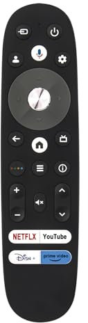 ALLIMITY Télécommande Vocale Compatible avec BLAUPUNKT TV BP550USG9800 BP650USG9800