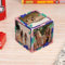 Wanapix | Personalisierter Logikwürfel 3x3 | Drehbares Logikspiel mit den 6 Fotos deiner Wahl | Direkter Druck auf Jede Seite | Klassischer 3x3-Speedcube | Rosa Rahmen