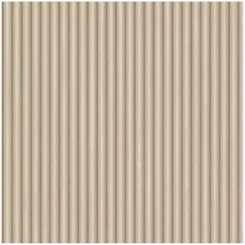 Ribbed Wood Effect Wallpaper – Cream Fluted Panel Design – Modern Neutral Wallcovering – Paste the Paper – Ideal for Living Room, Dining Room or Lounge – 10m x 53cm Roll – Washable, Half Drop Match