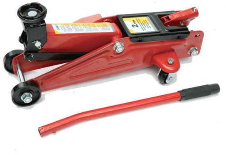 Hilka 82940400 Trolley Jack, 4 x 4, 2.5 Tonne