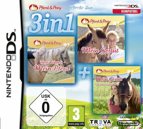 3 in 1: Mein Pferd + Mein Gestüt + Mein Gestüt - Ein Leben für die Pferde - [Nintendo DS]