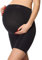Be Mammy Shorts de Maternité pour Femmes avec Taille Haute sans Coutures Latérales Lingerie de Grossesse Maternité Vêtements 06 15 (Noir, XL)