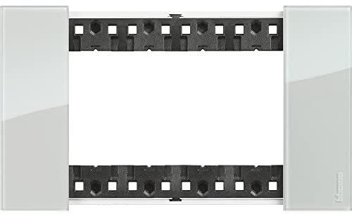 Bticino KA4804DA Living Now - Placca 4 Moduli, Sky, 147.5 x 86 x 20 mm