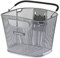 Basil B.V. Unisex – Erwachsene il Bold KF Fahrradkörbe, Silber, 28x34x27cm
